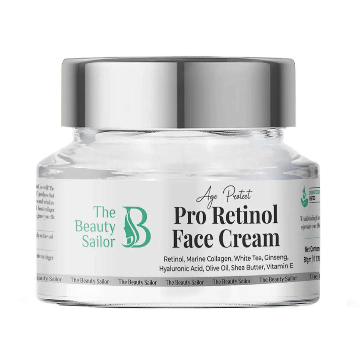 Pro Retinol Face Cream for Wrinkle ReductionThe Beauty Sailor