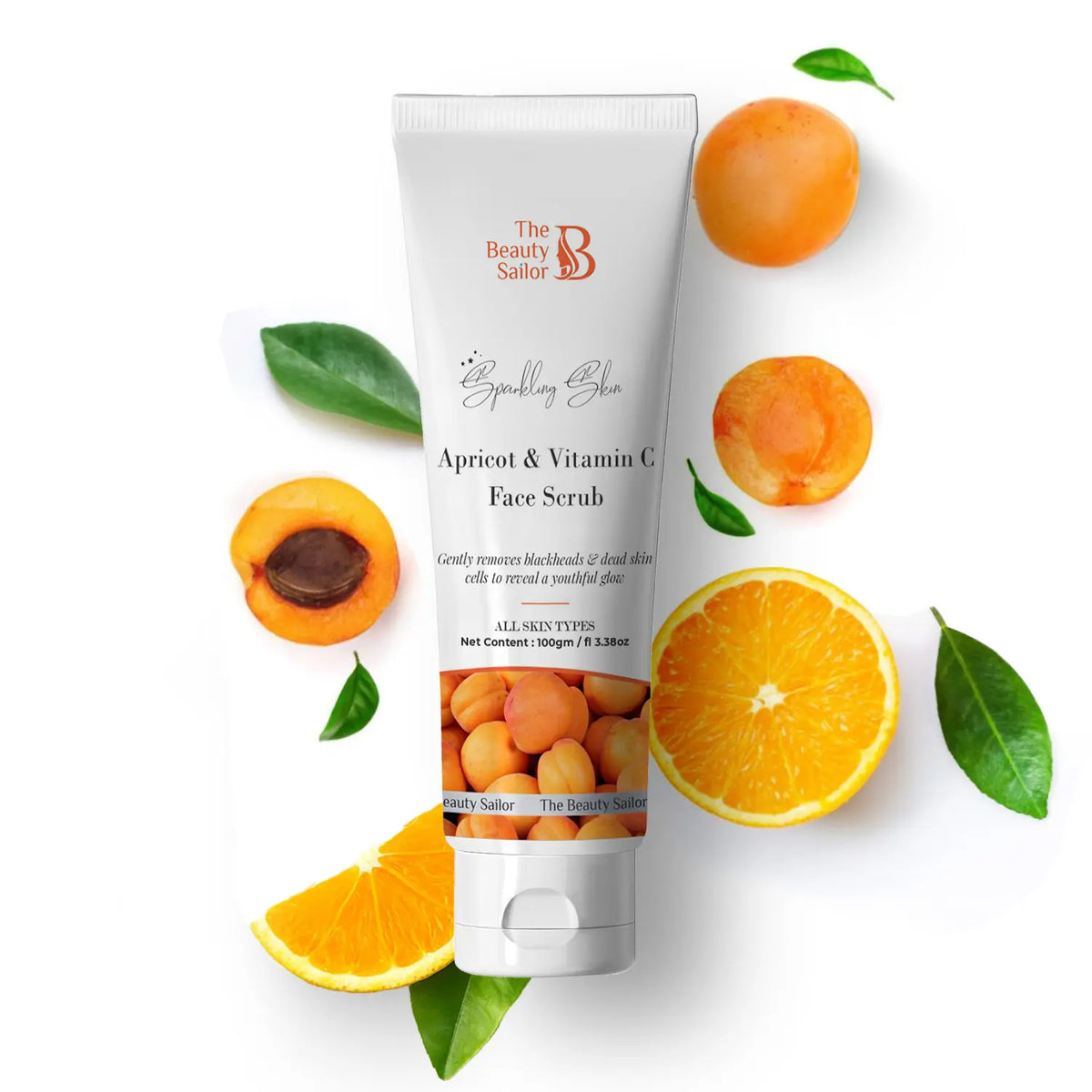Apricot & Vitamin C Face Scrub ExfoliatorThe Beauty Sailor