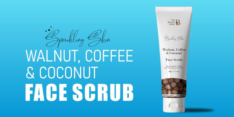 Get Rid Of Old & Dead Skin Cells With The Unique Combination Of Walnut, Coconut & Coffee Scrub