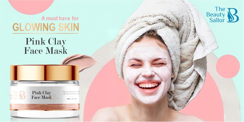A Must Have  For Glowing Skin: Pink Clay Mask