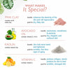What makes it special | Pink clay face mask 