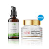 Hydrating Face Serum, Revolutionary Formula For Hydrate Skin Deeply with Hyaluronic Acid & Aloe Vera + Pro Peptide Face Cream