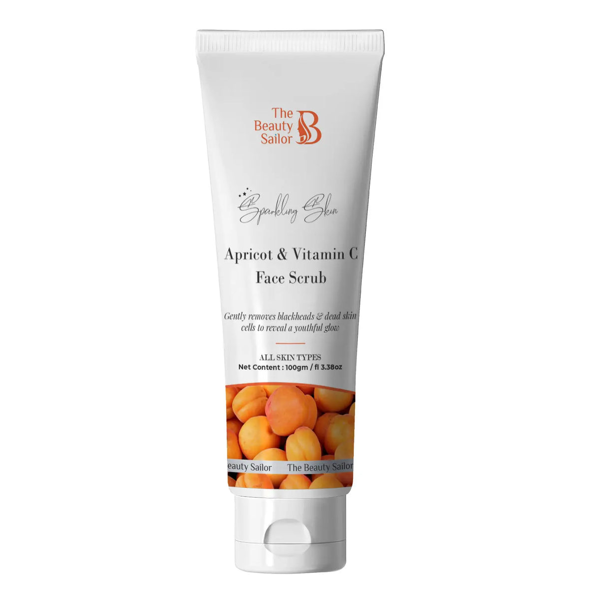 Apricot & Vitamin C Face Scrub ExfoliatorThe Beauty Sailor