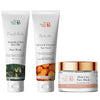 Avocado Face Wash - 100ml + Apricot & Vitamin C Face Scrub - 100gm + Pink Clay Mask - 100gm